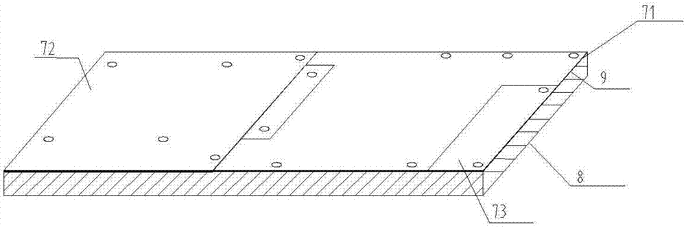 Metal substrate circuit board welding tool and application method thereof