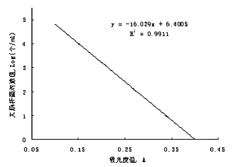 Rapid detection method of coliform groups