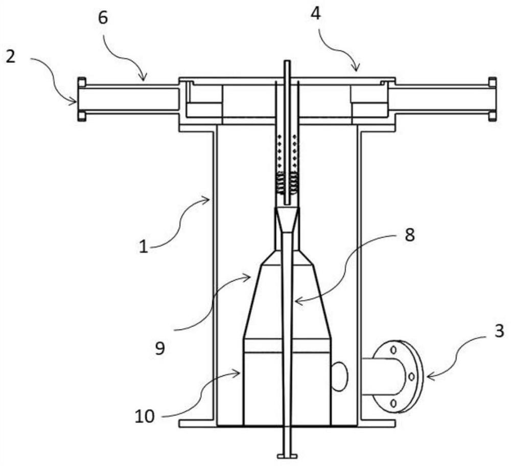 Low-oil-content sewage deoiling and desanding cyclone purification device