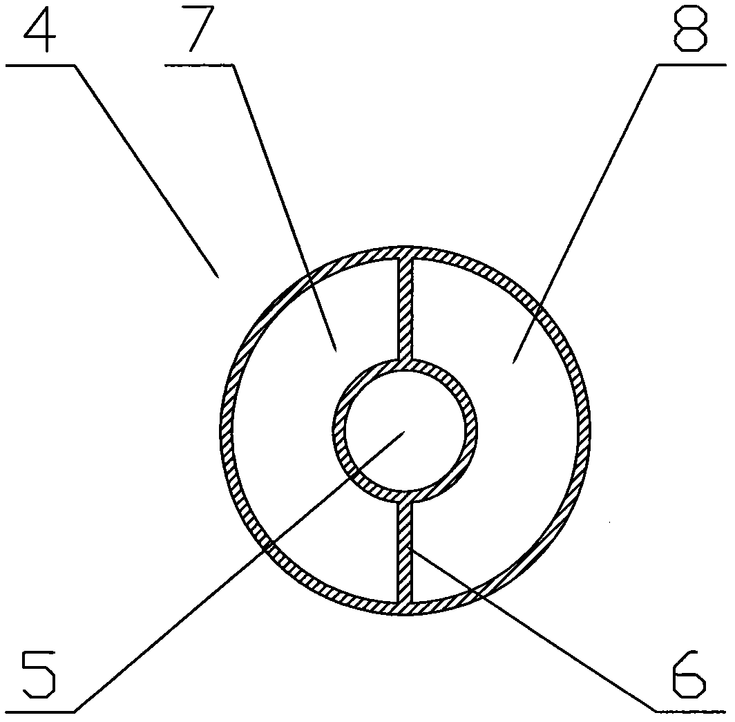 Illumination umbrella with storage chamber