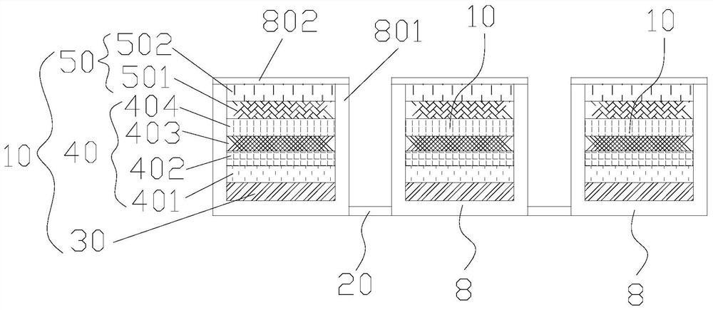 Array type flexible electronic skin for robot tactile feedback