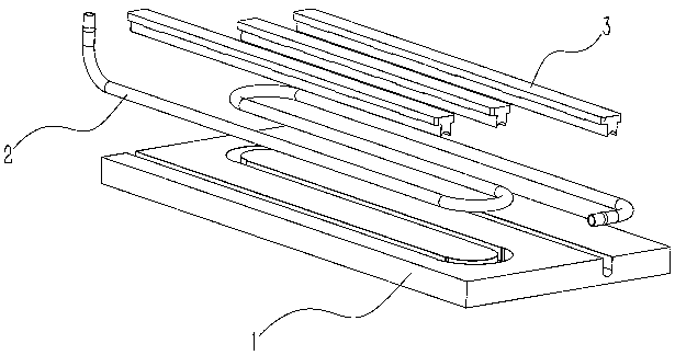 Manufacturing method of water-cooled plate