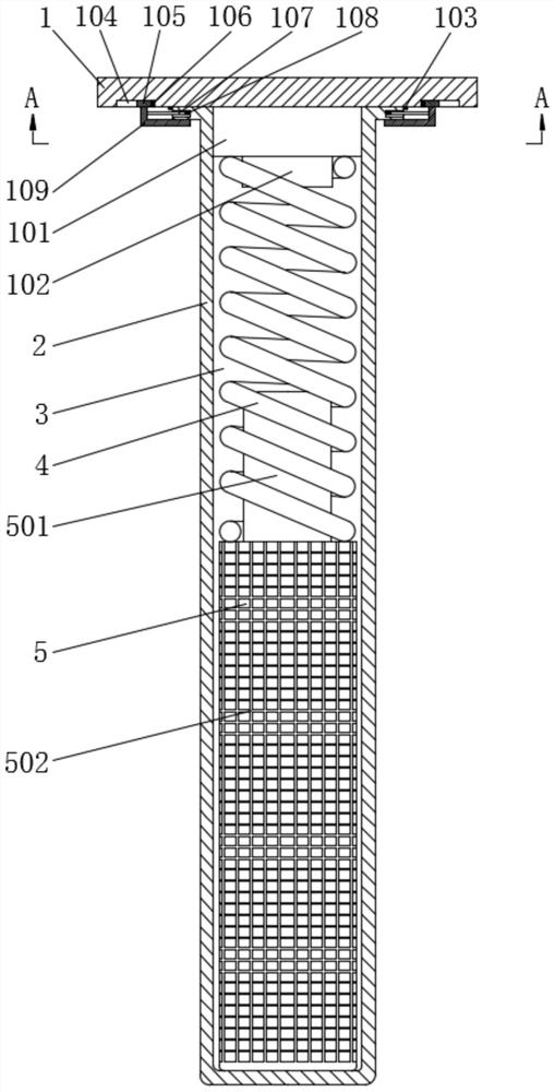 Electromagnetic circuit breaker delay tube with leakage-proof function