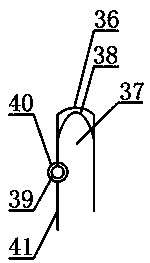 Reflector device for turning blind area of traffic curve