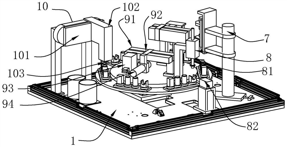 Rapid joint semi-automatic assembling line