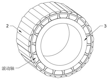 Bearing for a biomass pellet machine