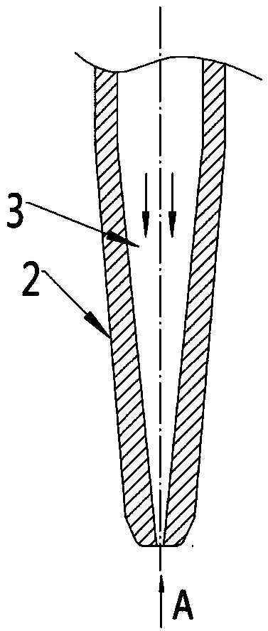 Quick coating removing method of coating thermal forming steel