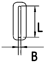 Quick coating removing method of coating thermal forming steel