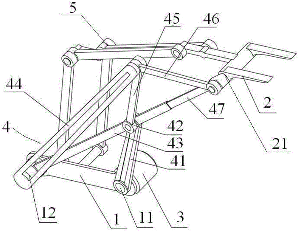 Single-drive front fork device