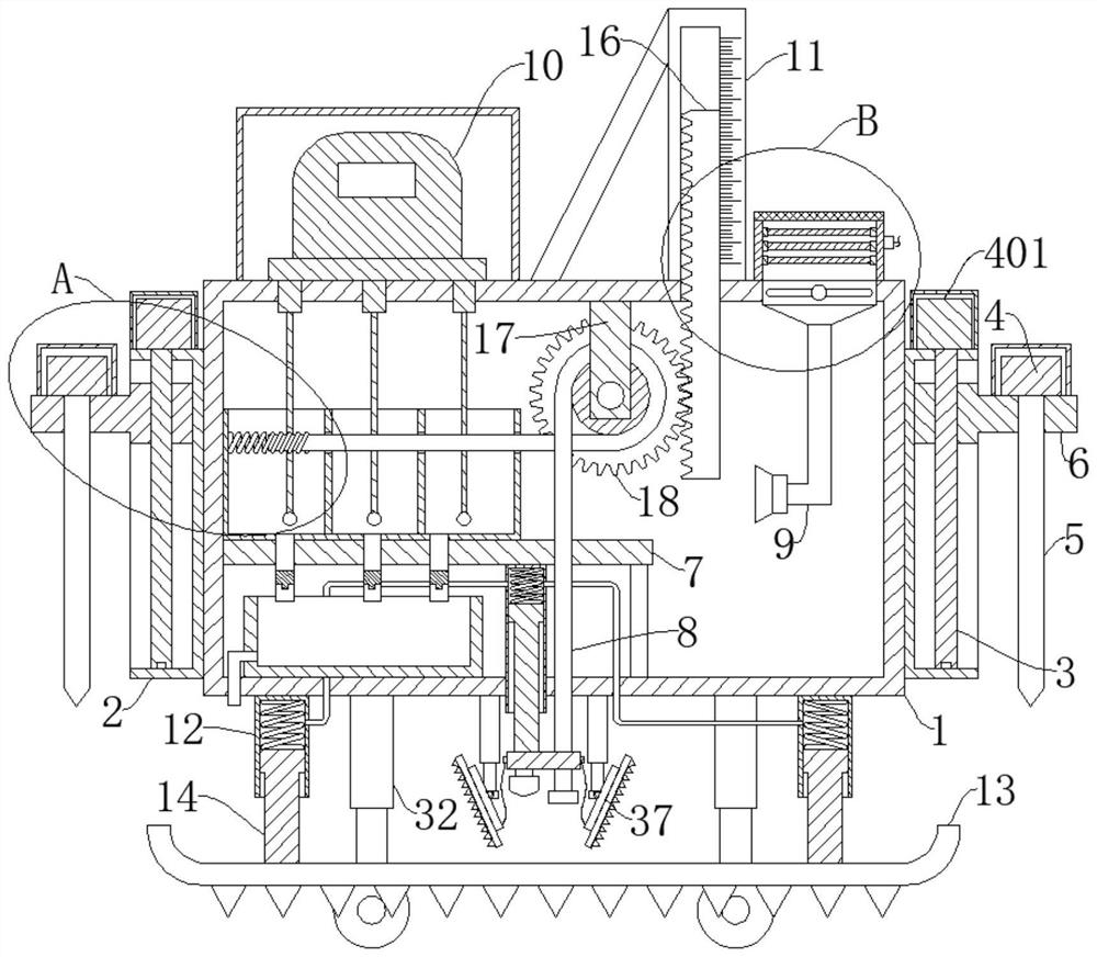 Urban river water environment detection device and method