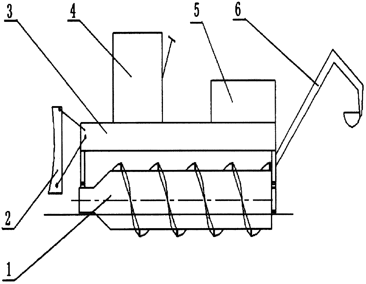 Mud turning airing device