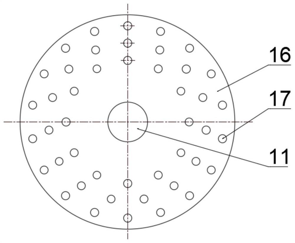 A hydraulic cavitation device for preparing blended lubricating oil by mixing oil and water