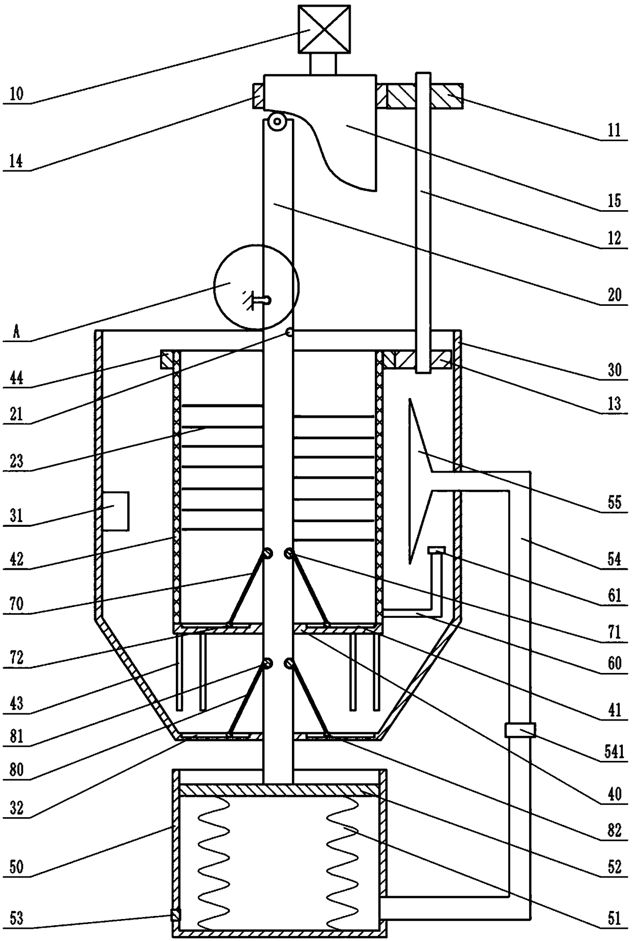 Device for producing chopped chilli