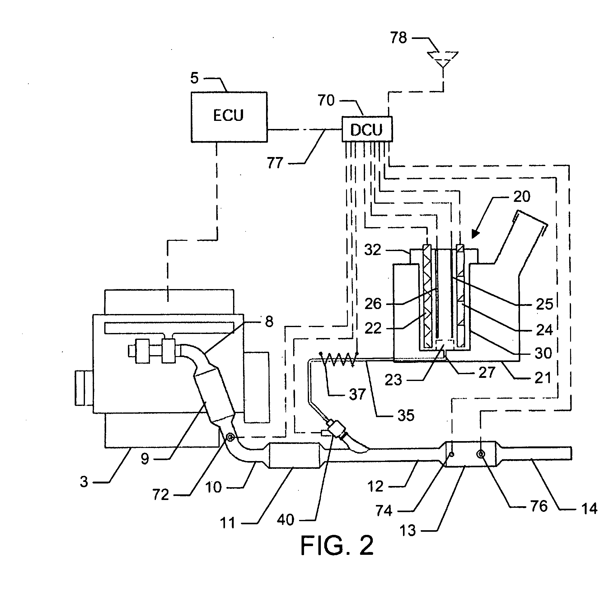 Reagent dosing system and method of dosing reagent