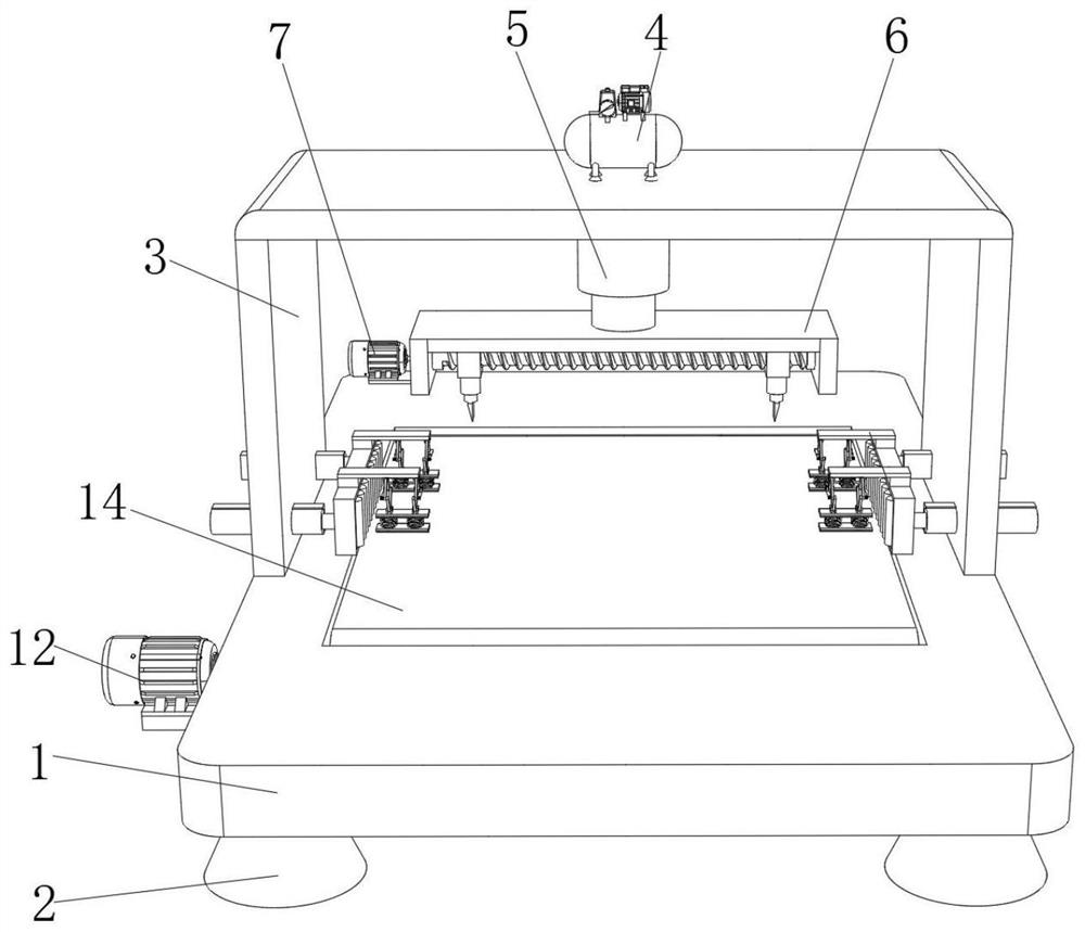 Door plate edge bonding machine with cutting structure