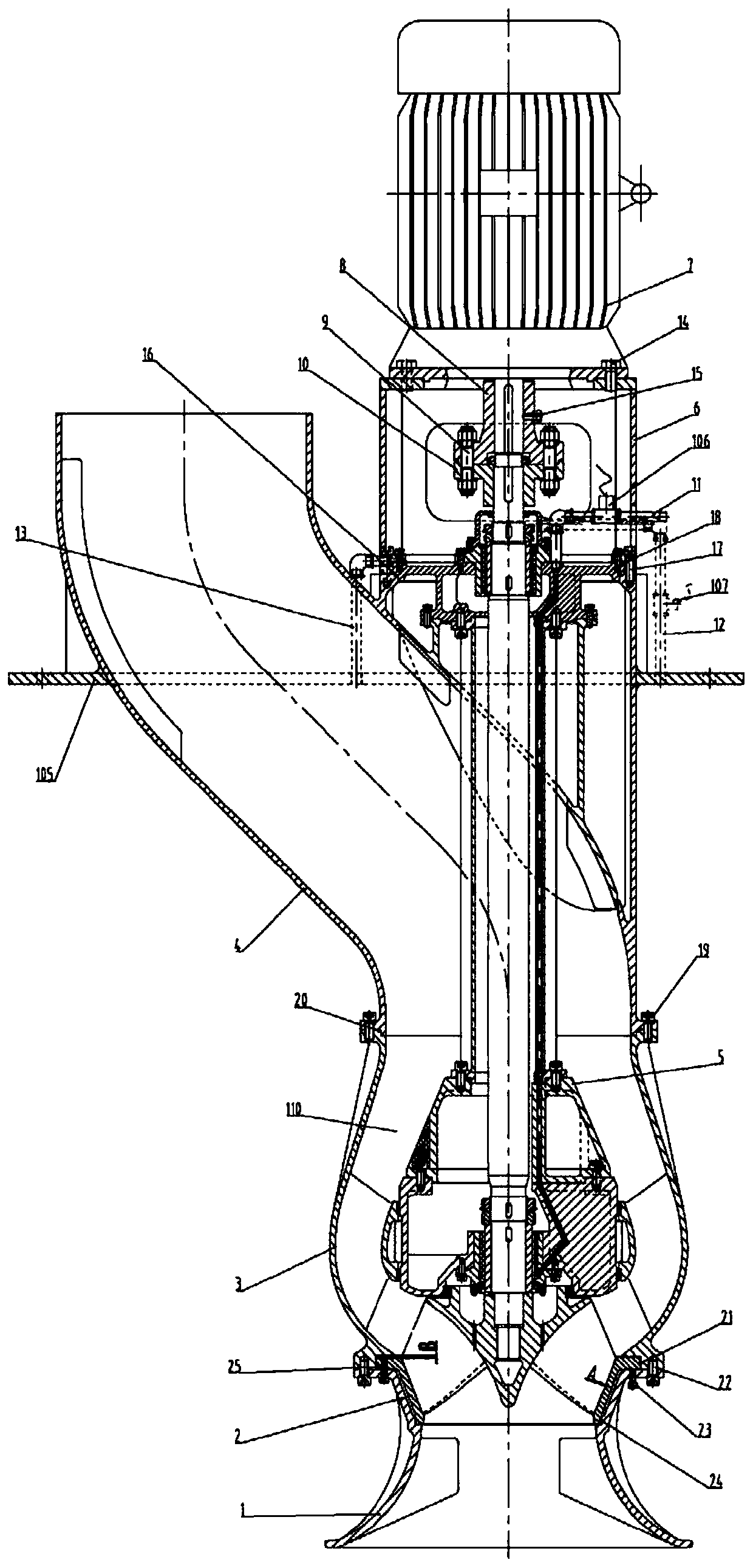 Environment-friendly reliable type pump for water treatment system