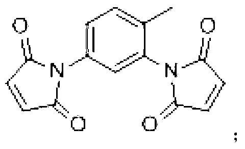 High-temperature-resistant bismaleimide resin carrier structure adhesive film and preparation method thereof