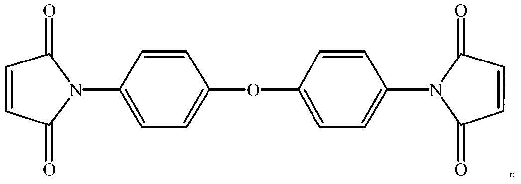 High-temperature-resistant bismaleimide resin carrier structure adhesive film and preparation method thereof