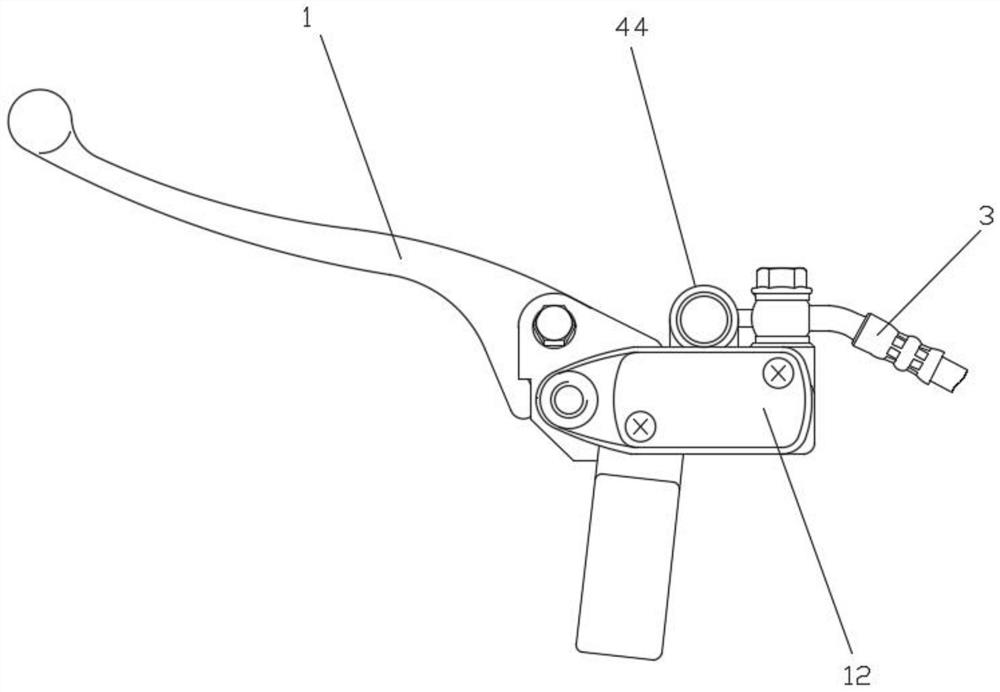 Emergency brake prevention type hydraulic disc brake