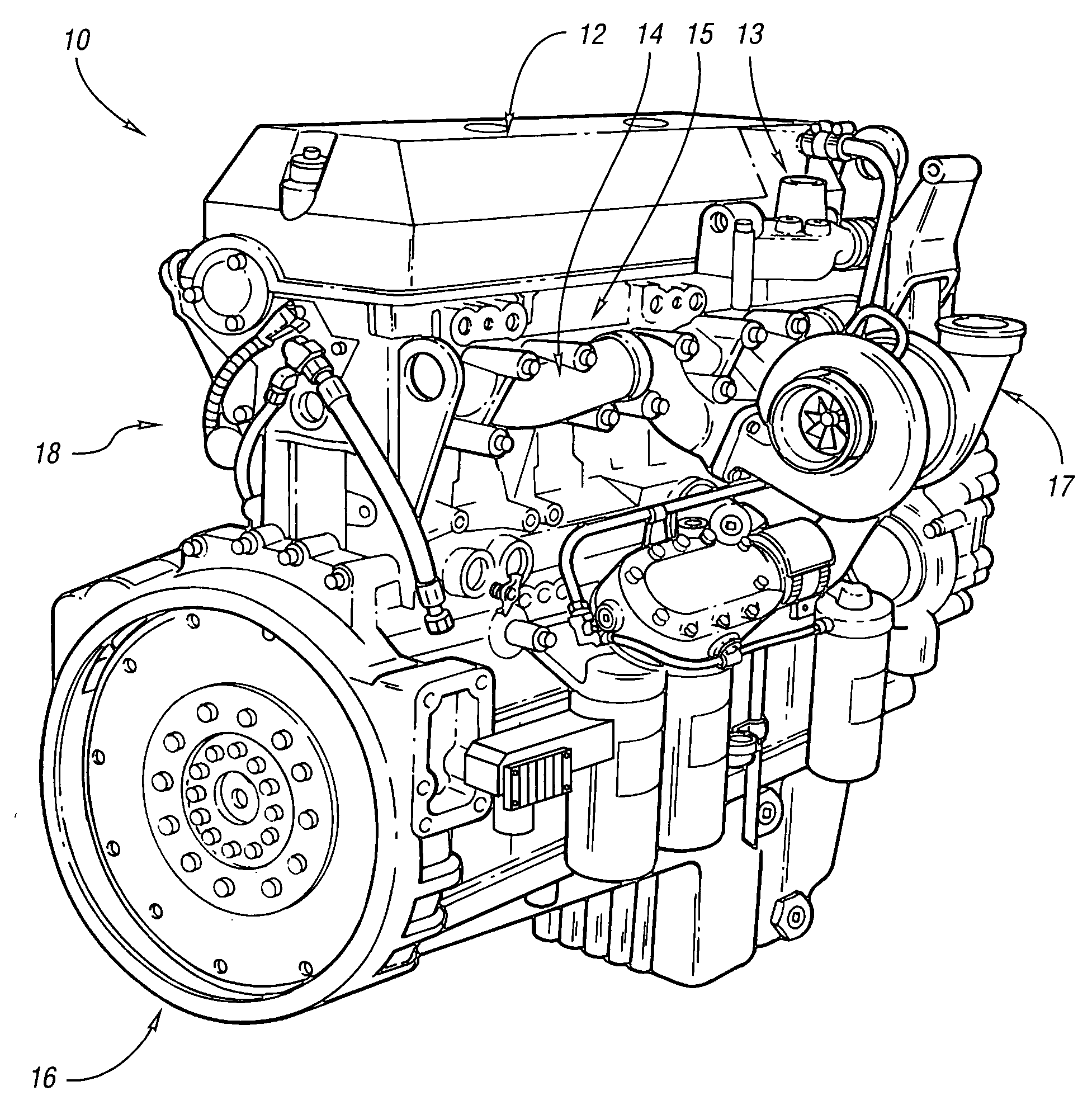 System and method for backpressure compensation for controlling exhaust gas particulate emissions