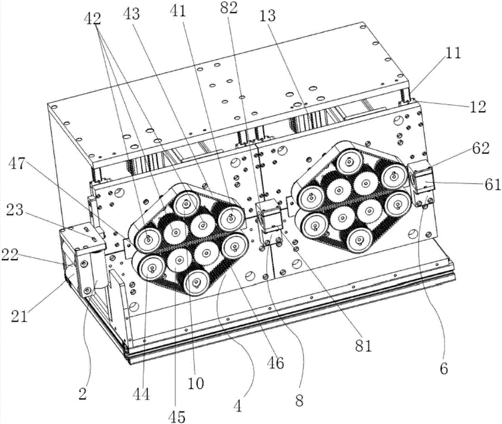 Corrugated pipe threading device