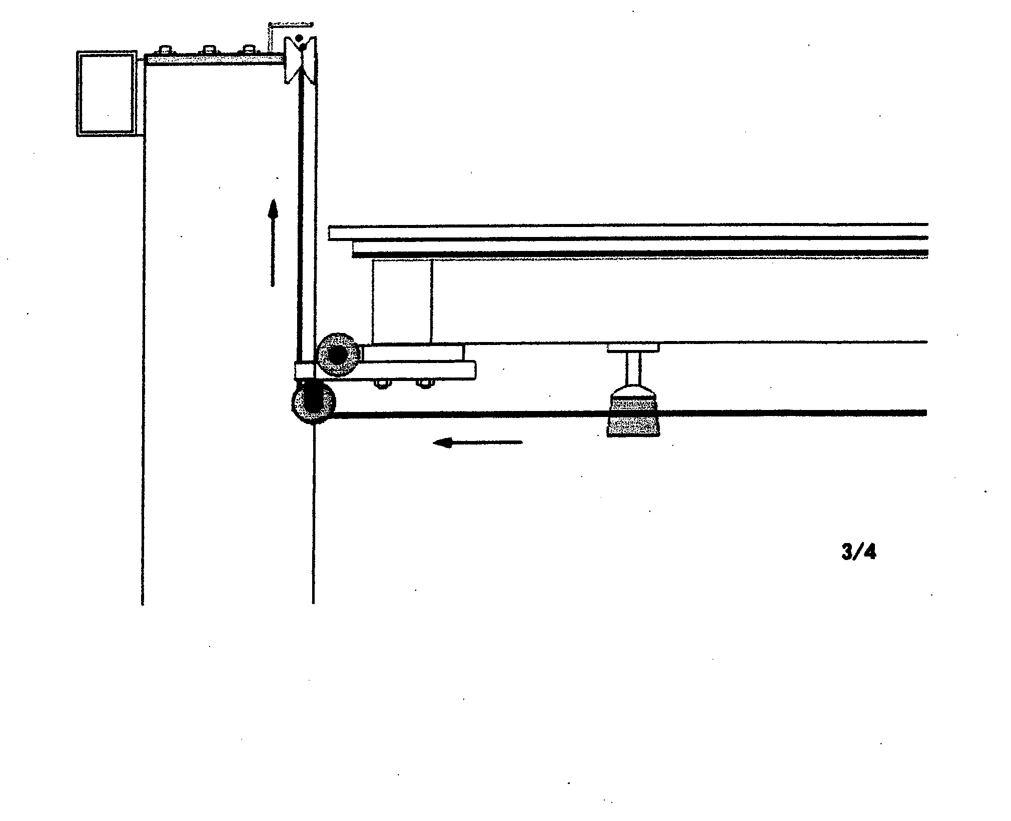 Technology of swimming pool with lift-type movable floor