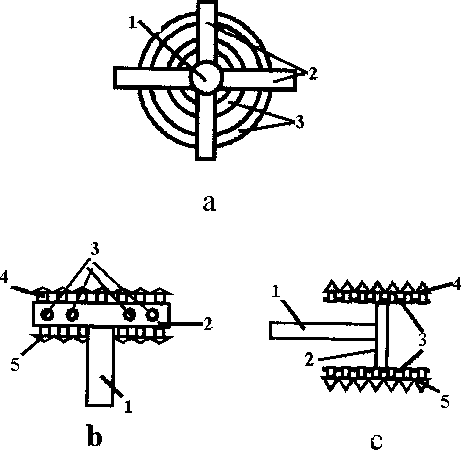 Gas distributor in fluidized bed of aniline synthesis and aniline synthesis method