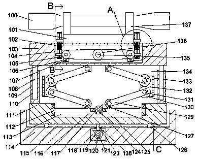 Directional positioning fastener of sighting lens