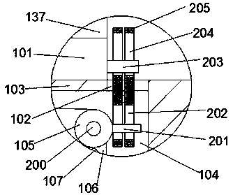 Directional positioning fastener of sighting lens