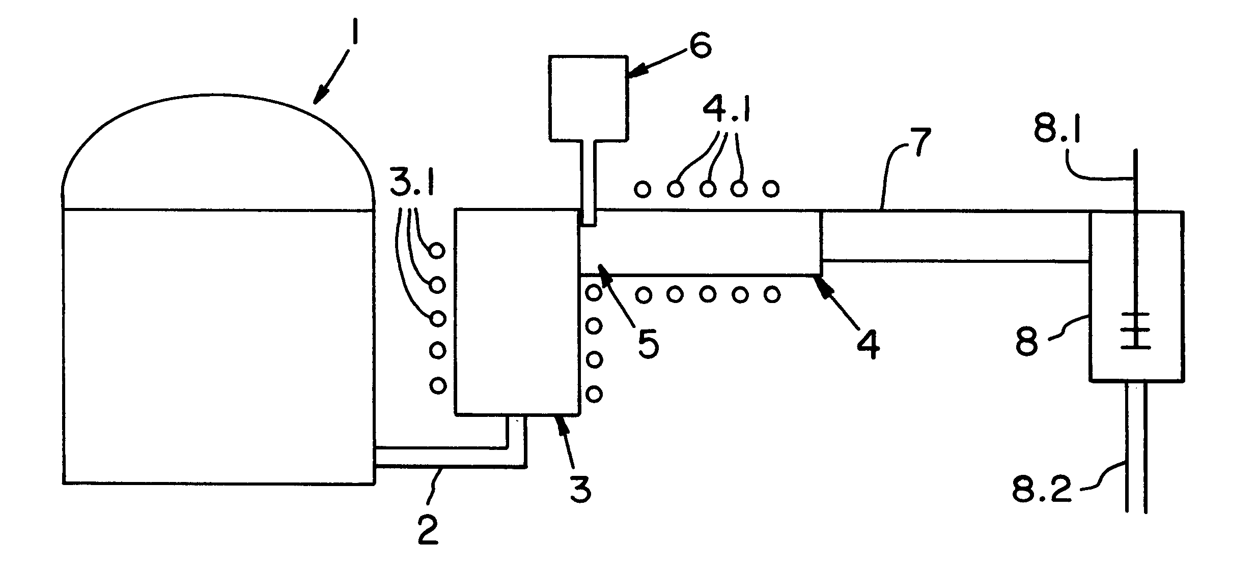 Device and method of plaining glasses or glass-ceramics