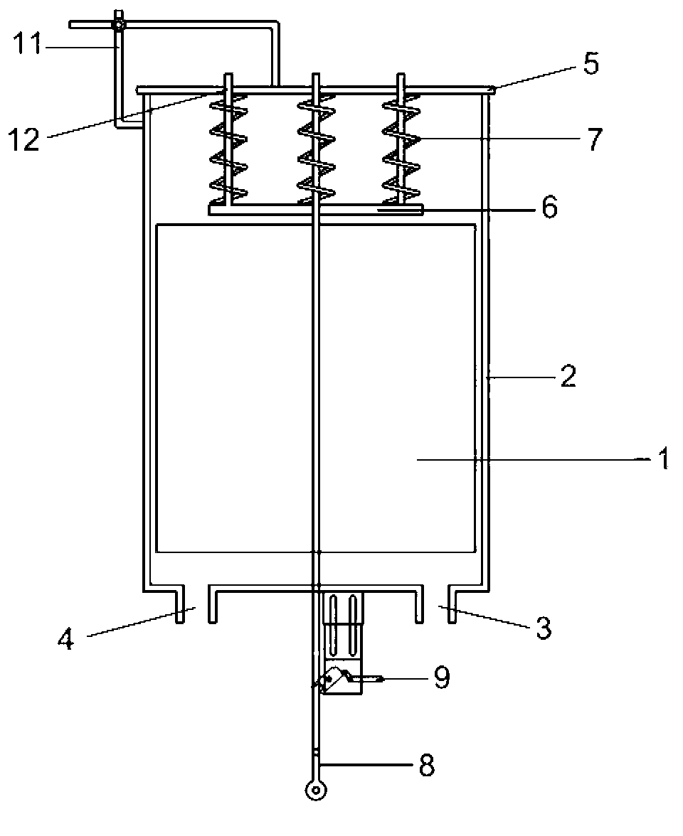 Buoyant piston