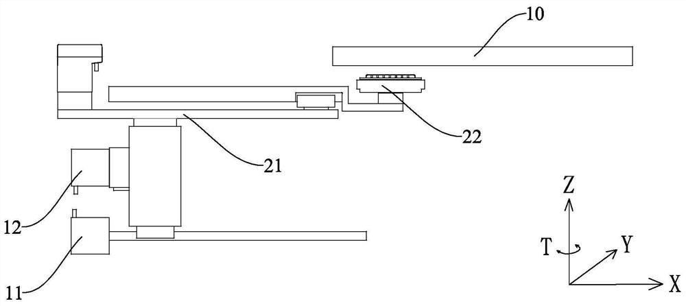 Silk screen wiping device