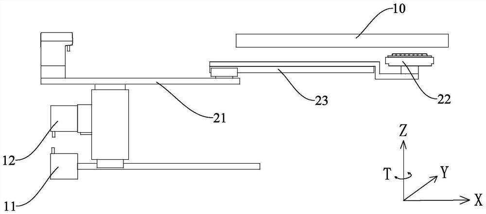 Silk screen wiping device