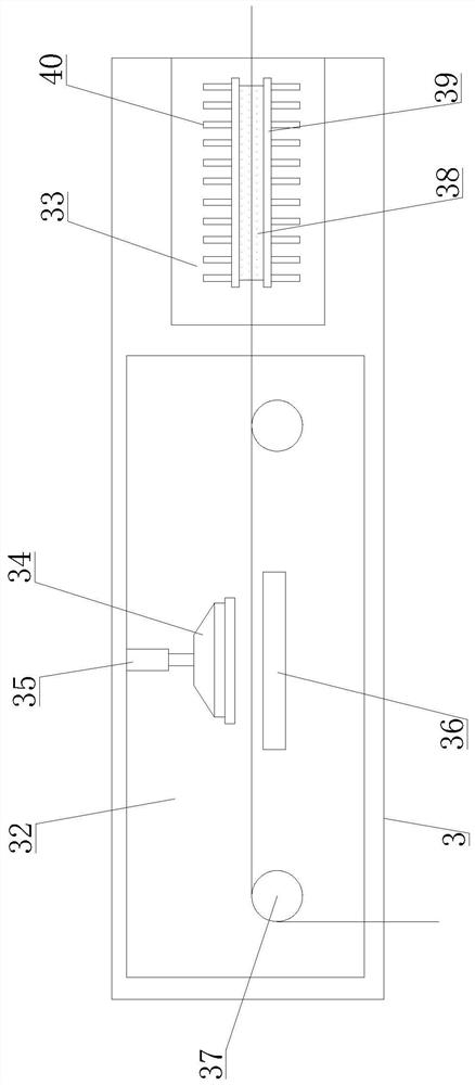 Fabric dyeing and drying all-in-one machine for textile production