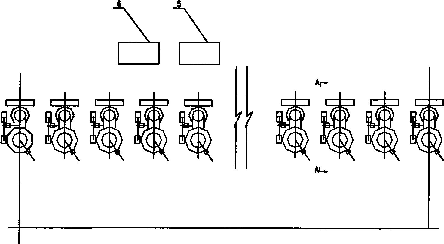 Automatic pressure regulating method and device for coke oven chamber