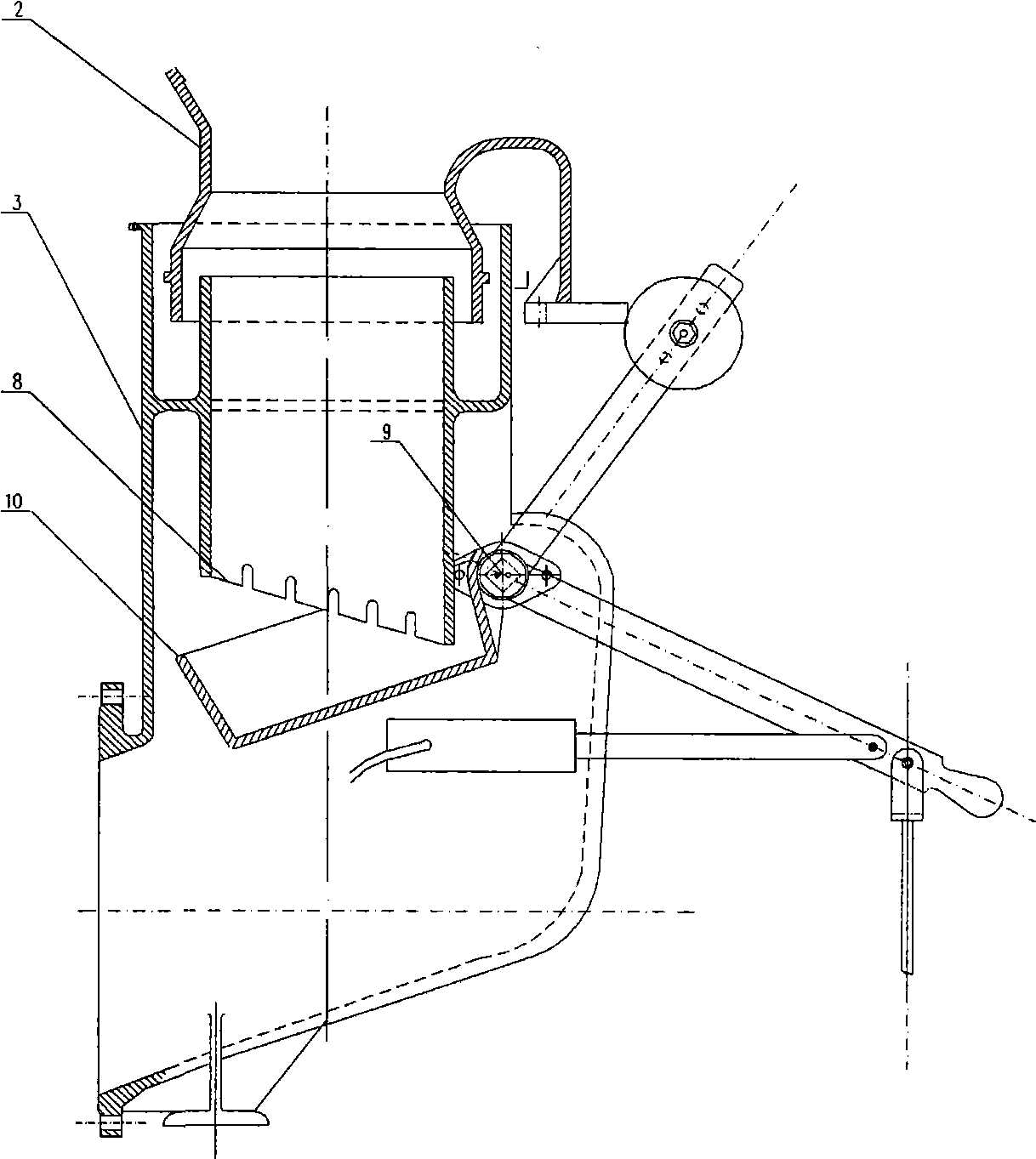 Automatic pressure regulating method and device for coke oven chamber