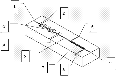 High-power millimeter-wave and terahertz wave signal frequency multiplier device