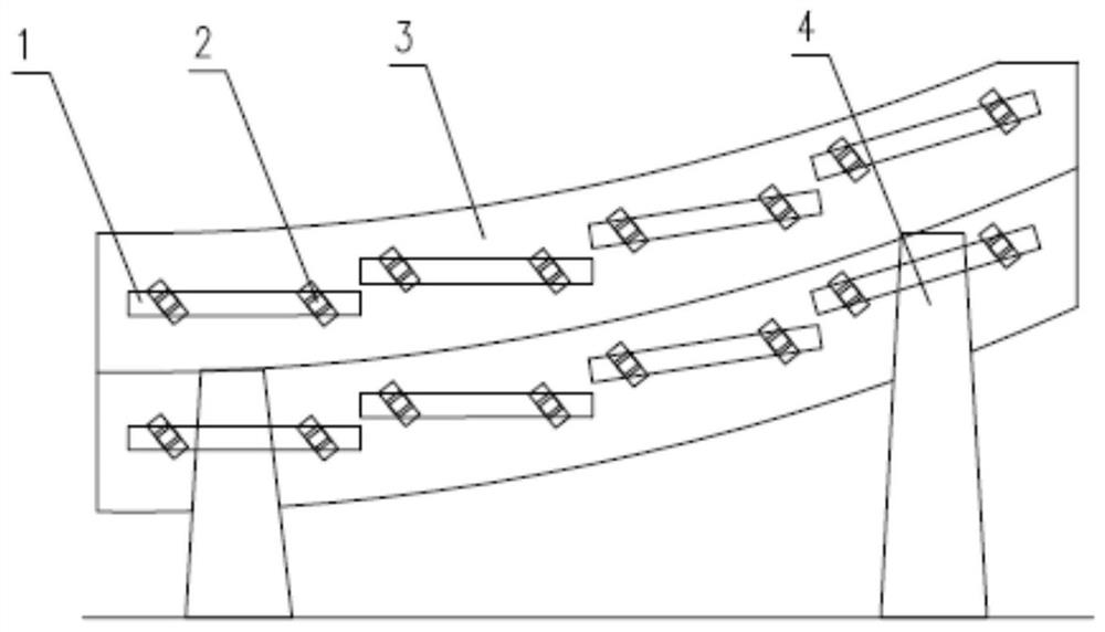 Vibrating screen with vibration exciters