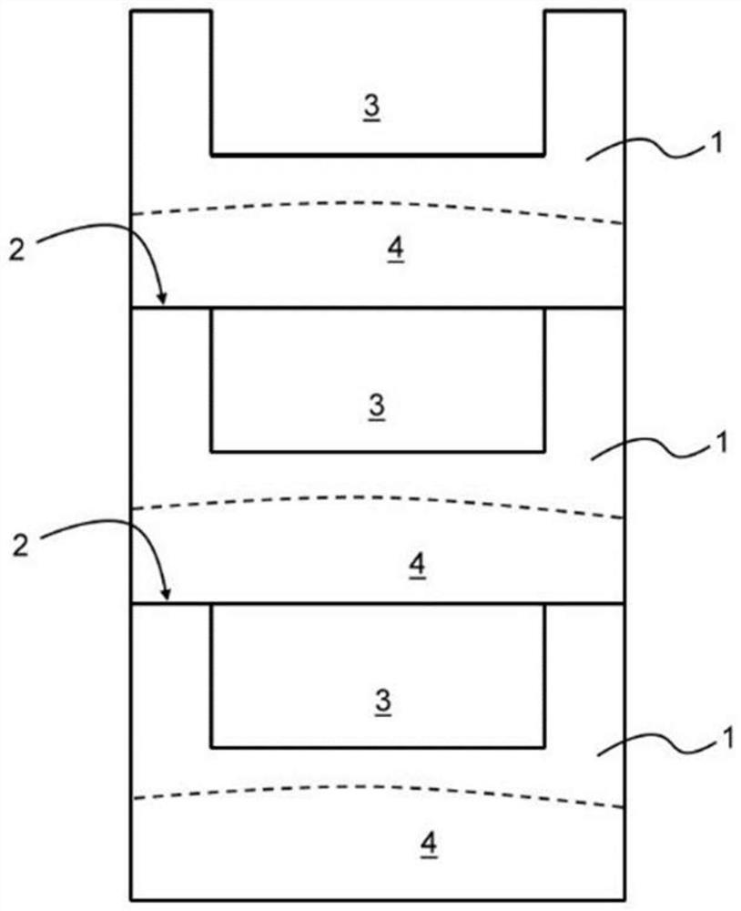 Container, furnace and method for heat treatment of a powder mixture