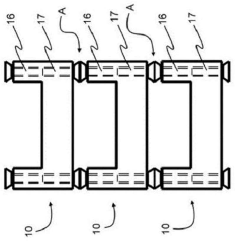 Container, furnace and method for heat treatment of a powder mixture