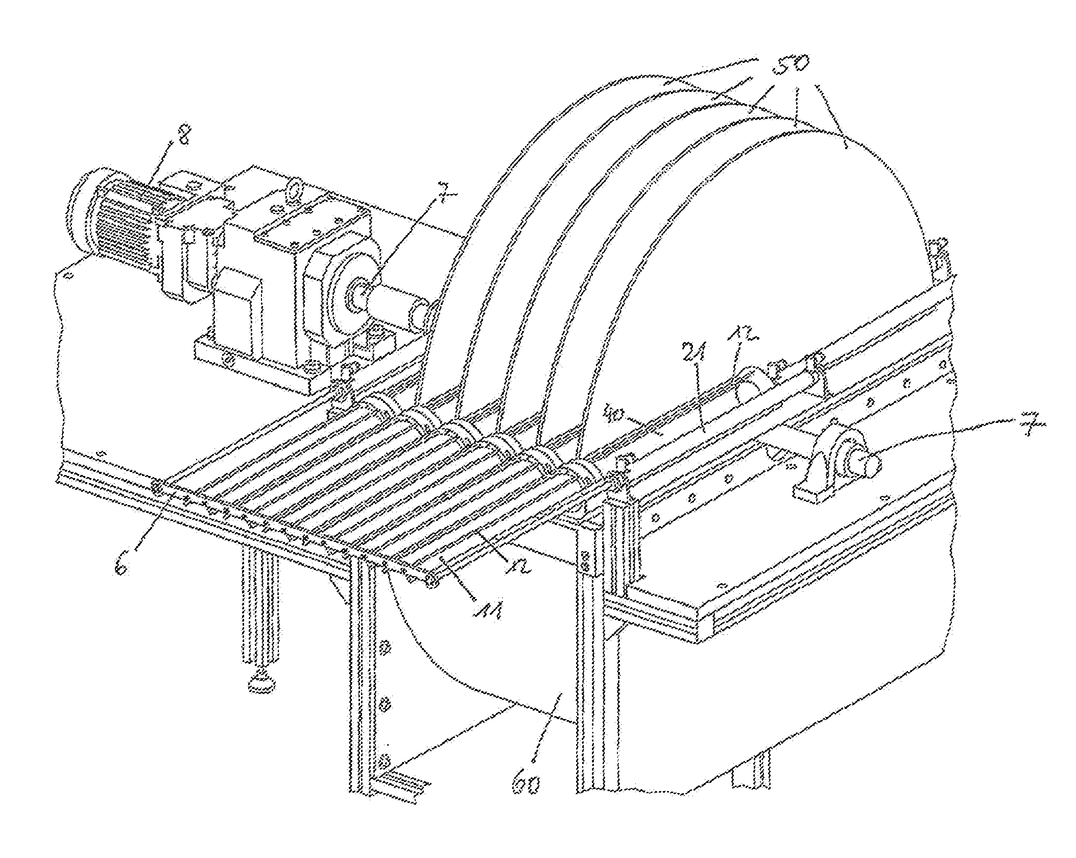 System and method for the concentration of a slurry