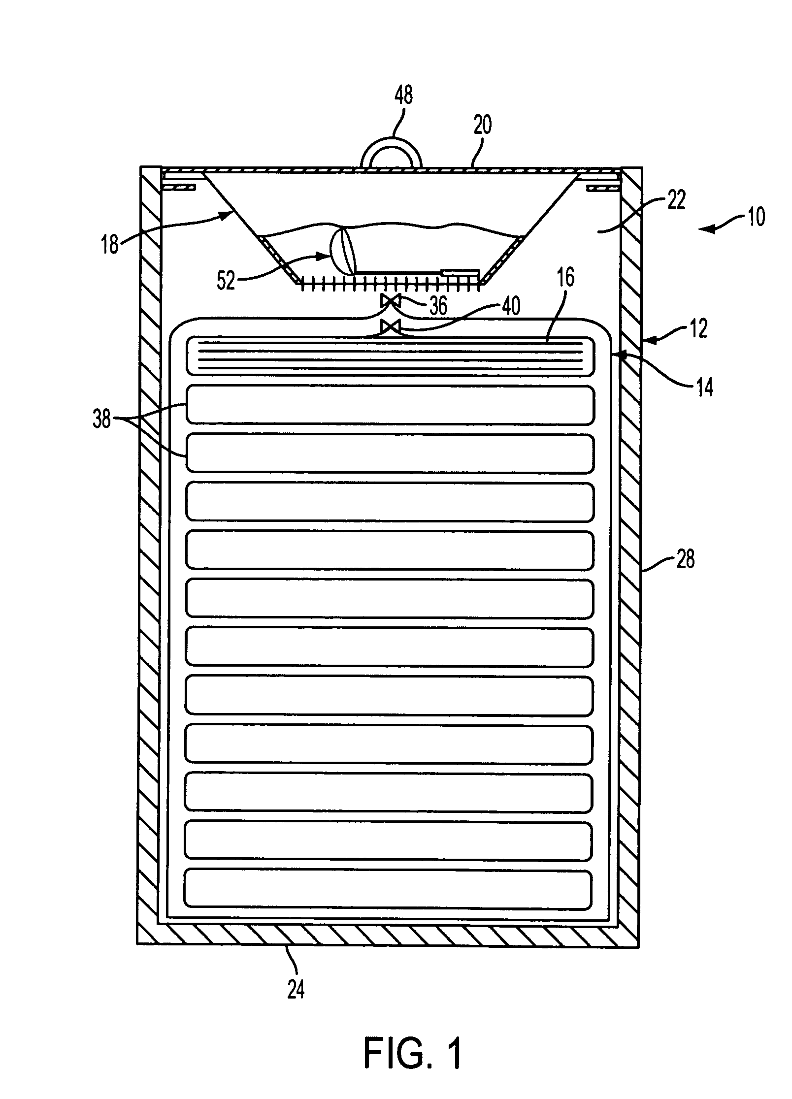 Point-of-use water treatment assembly