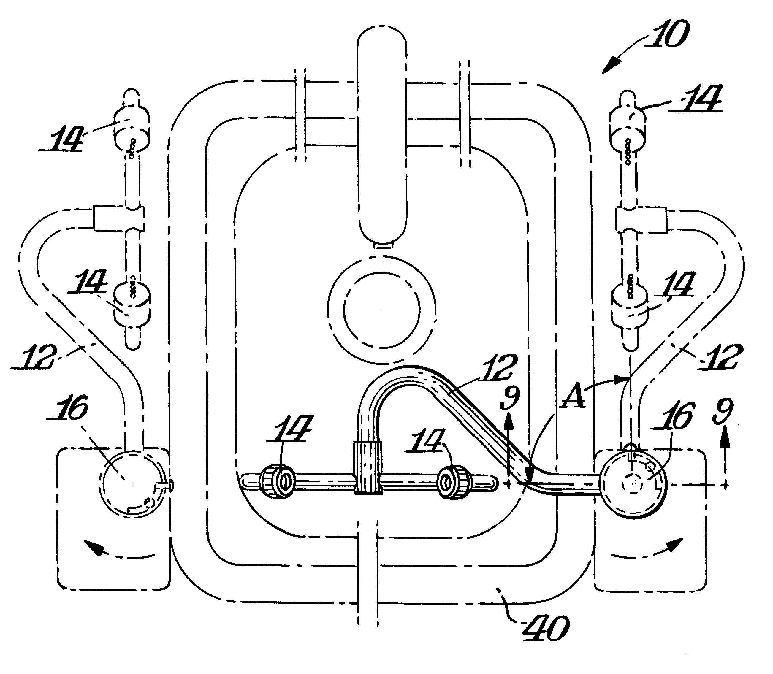 Emergency eyewash apparatus