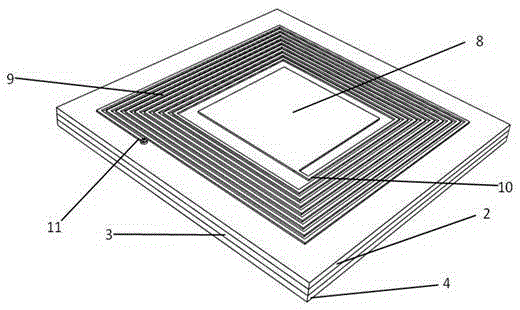 A passive wireless pressure sensor based on flexible substrate