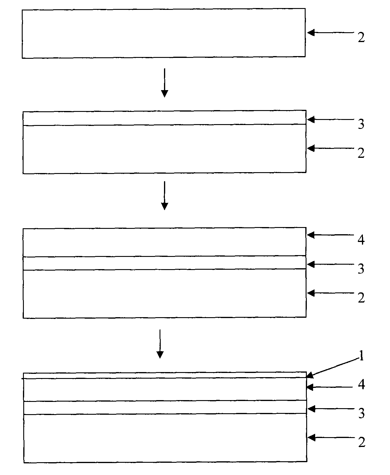 Preparation method of graphene on diamond (111) surface