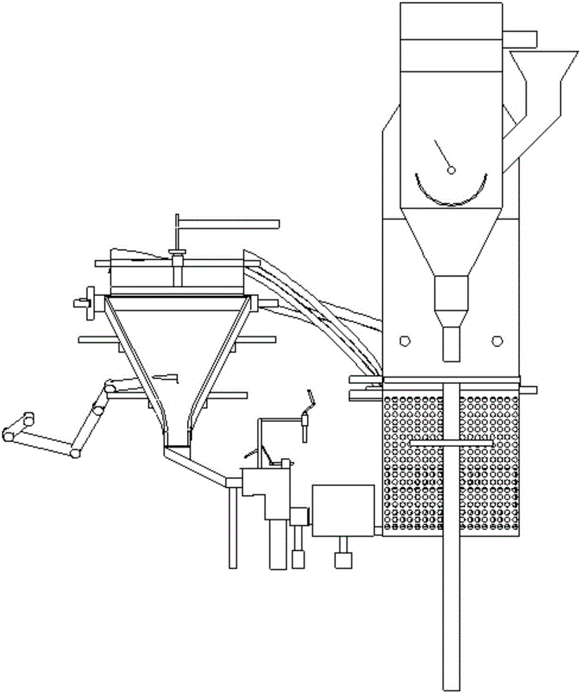 Paper money sorting machine based on expansion by spiral air