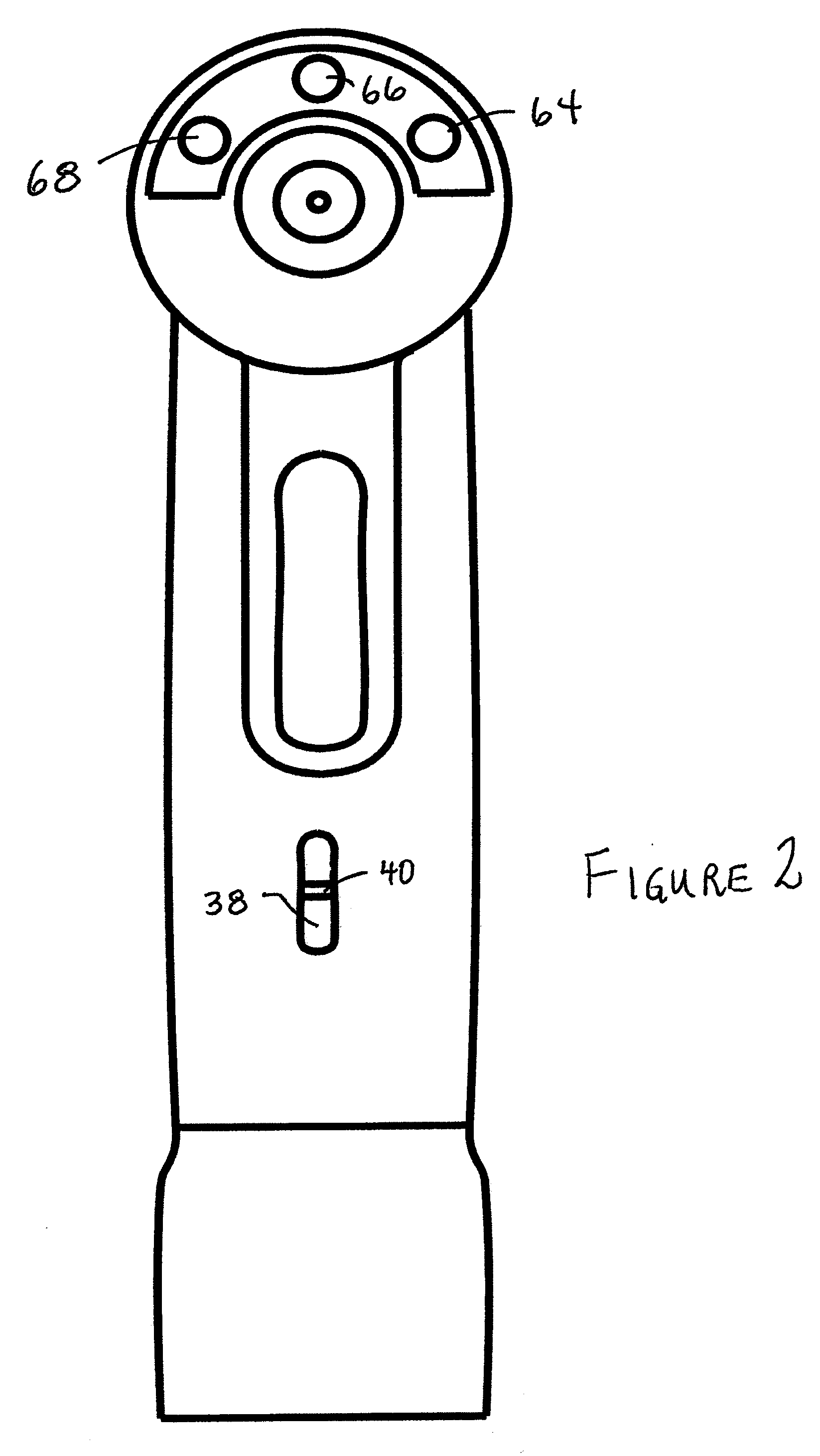 Portable electric drill with directional indicators