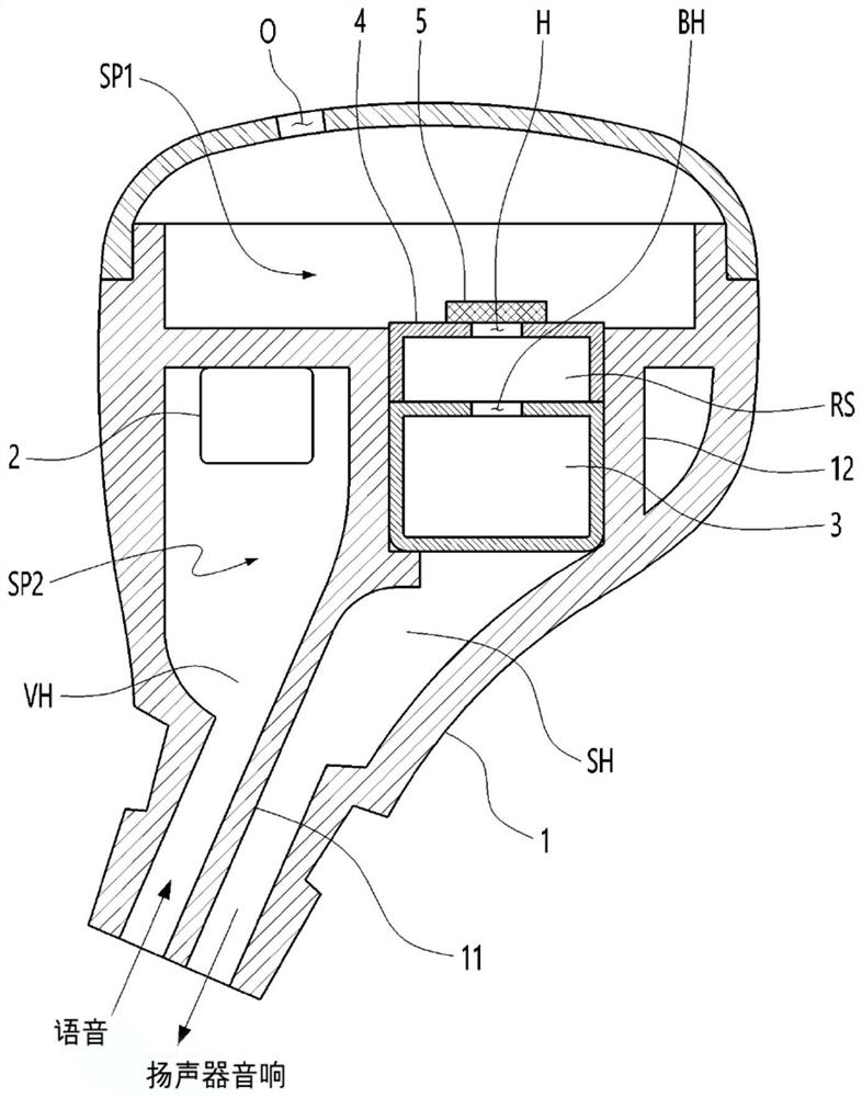 Earset having utterer voice restoration function