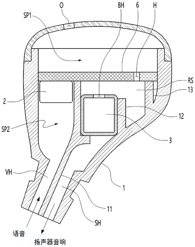 Earset having utterer voice restoration function