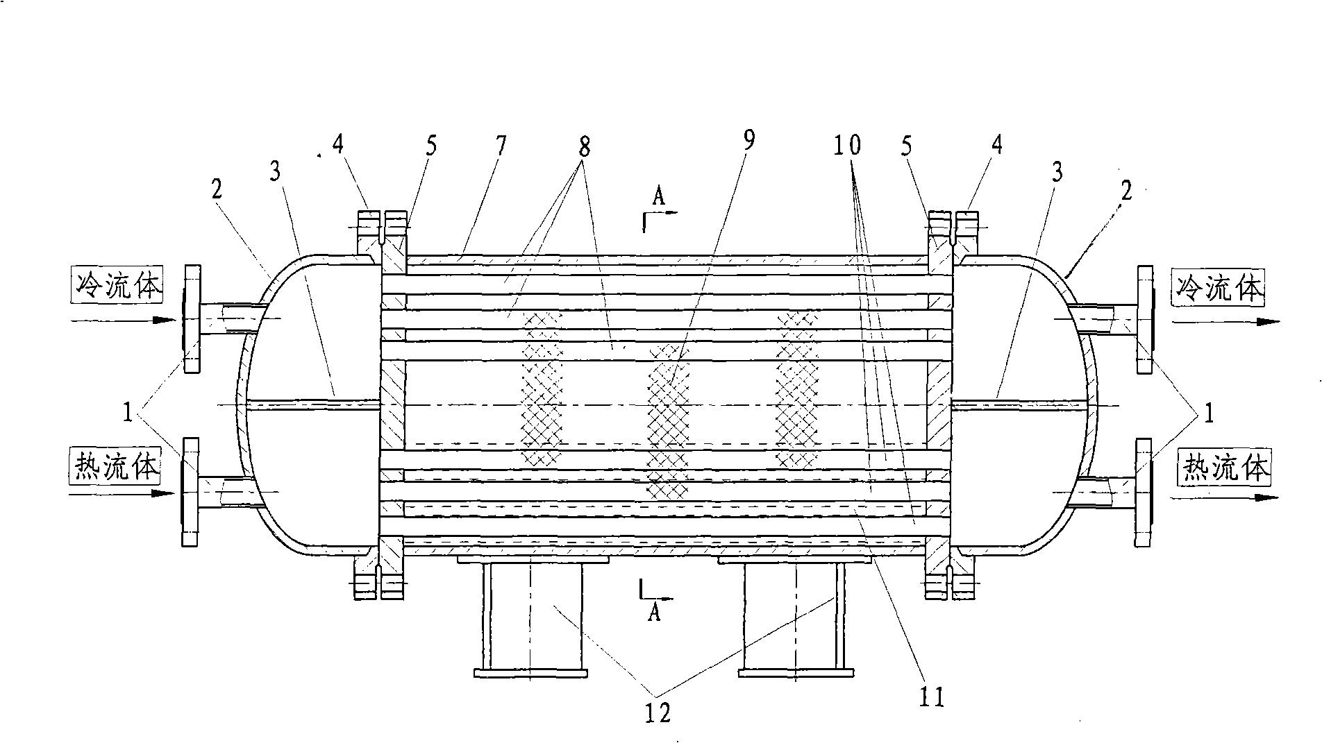 Enclosed cavity type heat exchanger